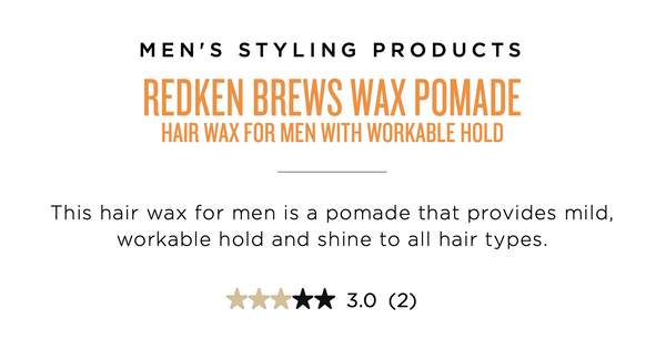 Redken Brews: Wax Pomade