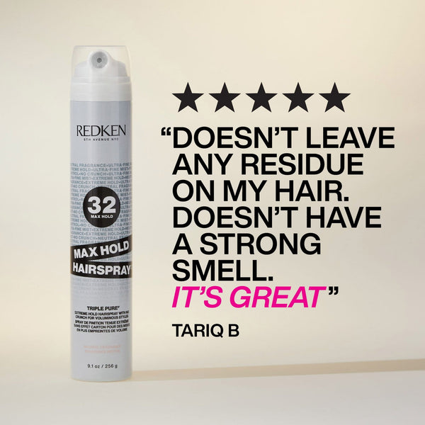 Redken: Triple Pure 32 Neutral Fragrance High Hold Hairspray
