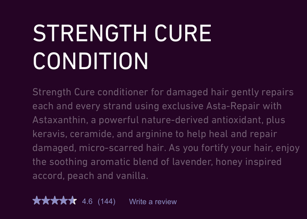 Pureology: Strength Cure Conditioner