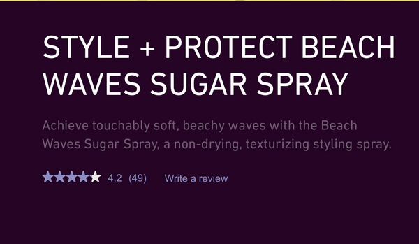Pureology: Style & Protect Beach Waves Sugar Spray