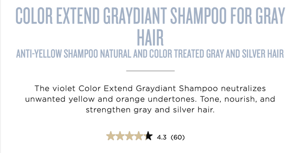 Redken: Color Extend Graydiant Shampoo